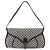Céline Sac à main épaule Celine Macadam Marron Noir