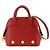 Borsa a mano e a tracolla 2-way in pelle rossa Salvatore Ferragamo Rosso