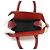 Borsa a mano e a tracolla 2-way in pelle rossa Salvatore Ferragamo Rosso - vista 6