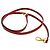 Borsa a mano e a tracolla 2-way in pelle rossa Salvatore Ferragamo Rosso - vista 9