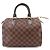 Sac à main Louis Vuitton Speedy 25 Damier Marron Damier ebène