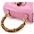 Mini mala de mão Gucci Bamboo Rosa - vista 6