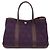Hermès Borsa a mano Hermes Garden Party TPM Tote Bordò Blu navy