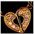 Christian Dior Heart Design Diamond Necklace - view 7