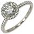 Harry Winston Round Micropavé Diamond Ring