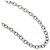 Bulgari Collana a catena Bvlgari in oro bianco 18K - vista 4