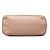 Sac à main Prada Galleria en cuir Saffiano avec plaque logo triangle Rose Beige - vue 3
