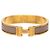 Brazalete Hermès Click H PM Dorado Gris
