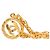 Collier chaîne Chanel Coco Mark Doré - vue 3
