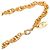 Collier chaîne Chanel Coco Mark Doré - vue 4
