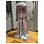 Zimmermann Abito Maxi Indra in Seta Stampata Rosa Blu D'oro Verde - vista 9