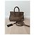 Autre Marque Saint Laurent Sac de Jour Souple Borsa a Mano Pelle Marrone Beige Taupe - vista 16