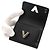 Louis Vuitton Epi Portefeuille Twist Compact XS Tri-fold Wallet Nero - vista 7