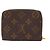Louis Vuitton Monogram Zippy Coin Purse Brown - view 3