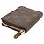 Louis Vuitton Monogram Zippy Coin Purse Brown - view 4