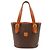 Céline Celine Macadam Tote Handbag Brown