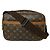 Sac à main Louis Vuitton Monogram Reporter PM Marron Monogramme