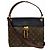 Bolso Louis Vuitton Monogram Tuileries Besace Castaño Azul marino Monograma