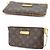 Sac à main Louis Vuitton Monogram Pochette Milla MM Marron Monogramme - vue 9