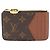 Louis Vuitton Monogram Romy Card Holder Brown