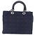 Christian Dior Lady Dior Denim Medium Azul - vista 2