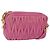 Miu Miu Tech Matelassé Leather Small Rose