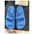 Chanel Blue Quilted Leather Flat Sandals - view 2