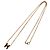 Hermès HERMES Mini Pop H Pendant Necklace Black Golden - view 6