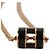 Hermès HERMES Mini Pop H Pendant Necklace Black Golden - view 7