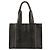Bolso Tote Chloé Woody Leather Negro - vista 2