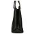 Bolso Tote Chloé Woody Leather Negro - vista 4