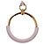 Hermès Hermes Kara Loop Grand Halskette Pink Golden - Ansicht 4