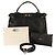 Fendi Peekaboo Medium 2-Way Schultertasche aus Leder Schwarz - Ansicht 12
