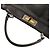 Fendi Peekaboo Medium 2-Way Schultertasche aus Leder Schwarz - Ansicht 5