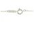 Autre Marque Collar Tiffany & Co. 1837 Interlocking Circle Plata - vista 4