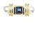 Autre Marque Anillo de zafiro Tiffany & Co. Plata Dorado - vista 2
