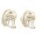 Autre Marque Pendientes de clip Tiffany Signature Plata Dorado - vista 2