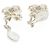 Autre Marque Pendientes de clip Tiffany Signature Plata Dorado - vista 3