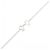 Autre Marque Pulsera Tiffany Double Loving Heart Plata