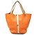 Hermès Hermes Picotin Lock MM Handbag Orange Cream