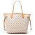 Bolso Tote Louis Vuitton Damier Azur Neverfull MM Blanco