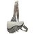 Bolso Saddle de piel gris Christian Dior Castaño