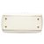 Bolsa de Ombro Fendi Click Chain em Couro Branco - vista 3