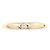 Anello Fascia Cartier Pink Gold D'oro - vista 2