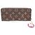 Louis Vuitton Portefeuille Clemence Long Wallet Castaño Rosa - vista 2