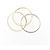 Anillo Cartier Trinity en oro blanco oro amarillo y oro rosa Dorado - vista 3