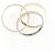 Anello Cartier Trinity in oro rosa bianco e giallo 18K D'oro - vista 3