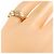 Anello Cartier Trinity in oro rosa bianco e giallo 18K D'oro - vista 4