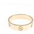 Anillo Cartier Love en oro rosa Dorado - vista 2