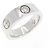 Cartier Love Ring mit halbem Diamantband Golden